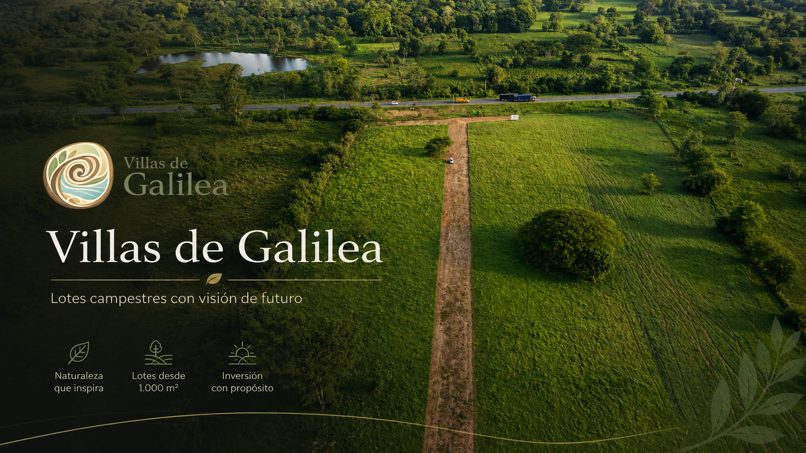 Vista panorámica de Villas de Galilea